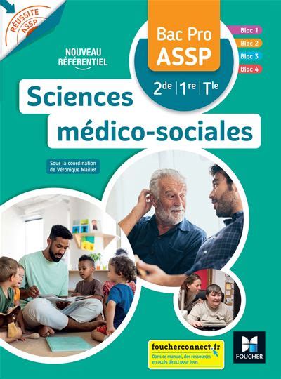 Réussite ASSP Sciences médico sociales Bac Pro ASSP 2de 1re Tle Livre