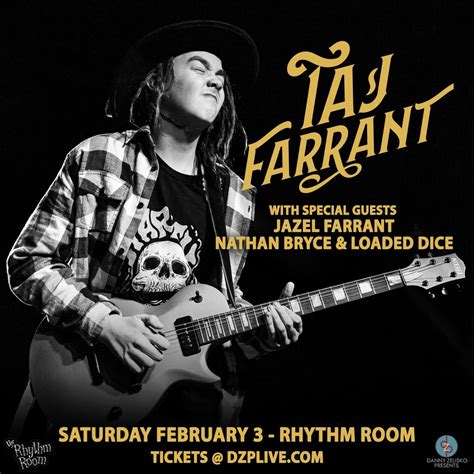 Taj Farrant Danny Zelisko Presents