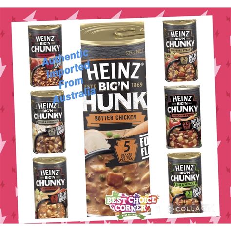 Heinz Big N Chunky Soup Ready Meals 535g | Shopee Philippines