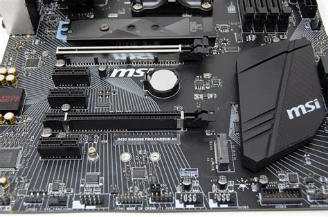 MSI B450 GAMING PRO CARBON AC Review Board Layout TechPowerUp Atelier