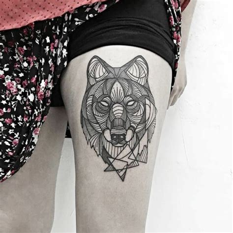 Modernos Y Originales Tatuajes De Lobos