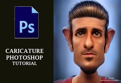 Photoshop Tutorial How To Make Caricature In Photoshop Cs