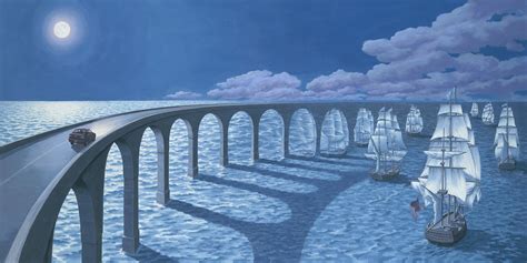 Toward The Horizon Rob Gonsalves Oil On Canvas 2012 R Art