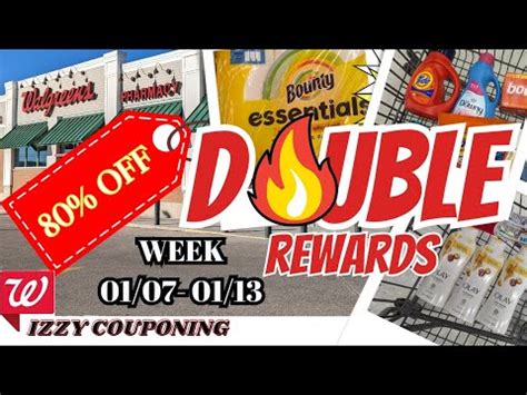 WOW DOUBLE REWARDS Walgreens Couponing 01 07 01 13 Fyp