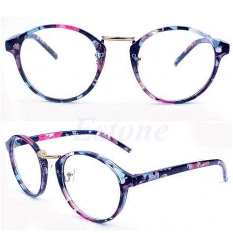 Buy Vintage Clear Lens Eyeglasses Frame Retro Round Men Women Unisex Nerd Glasses At Affordable