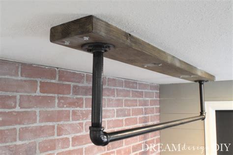 DIY Ceiling Mounted Pull Up Bar - Great Addition to a Home Gym