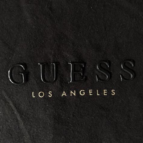 Guess Los Angeles Logo T shirt, Men's Fashion, Tops & Sets, Tshirts ...