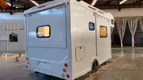 Fiberglass Rv Upper Body Motorhome Camper Box Shell For Iveco Chassis