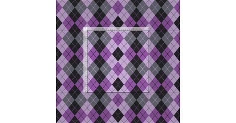 Purple Argyle Fabric Zazzle