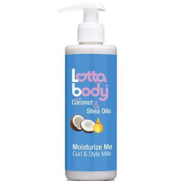 Lottabody Coconut Shea Oils Moisturize Me Curl Style Milk 8 Oz