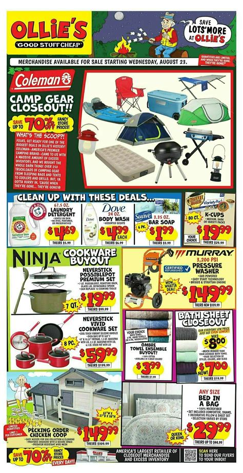 Ollie S Bargain Outlet Outlet Weekly Ad From August 23