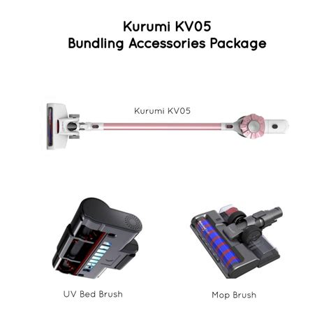 Jual Kurumi Kv Cordless Stick Vacuum Cleaner Rose Gold Uv Bed