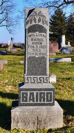 William Baird Find A Grave Memorial