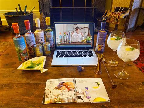 Virtual Gin Tasting at Home - enjoy together 'in person' or online