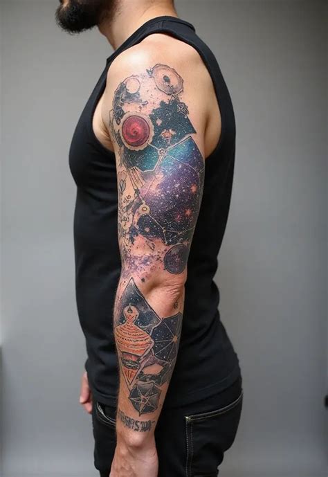 space tattoo sleeve ideas  cosmic enthusiasts tattoo radar