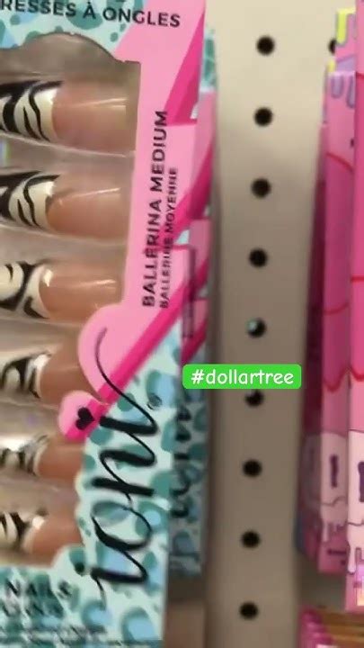 Dollar Tree 🌳 Is Stepping Up Their Game With The Press On Nails Only A