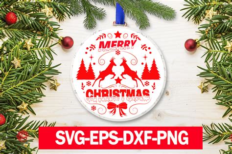 Christmas Ornament Svg | Christmas Svg Graphic by Arte Digital Designs ...