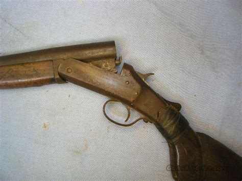 American Antique 12 Gauge Single Shot Shotgun For Sale