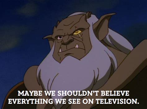 Gargoyles Cartoon Quotes. QuotesGram