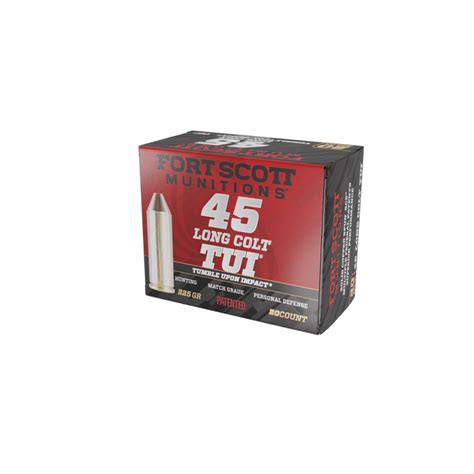 45 Long Colt Ammo 225gr Tui® Superior Penetration — Fort Scott Munitions