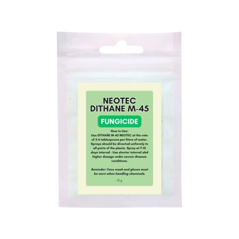 Neotec Dithane Broad Spectrum Protectant Fungicide M 45 10G Shopee