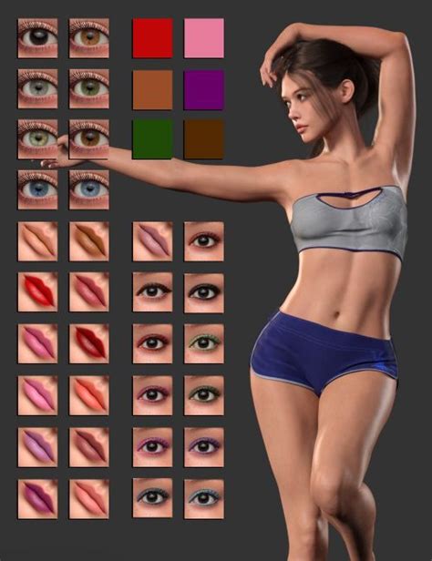 Mso Christina Hd For Genesis Feminine D Models For Daz Studio And