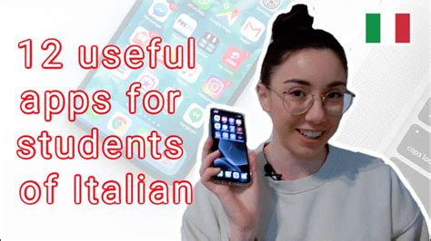 12 Useful Apps For Italian Language Students Subtitles Youtube