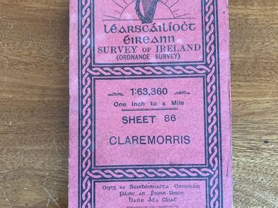 Antique Map Of Claremorris And Surrounds 1905 For Sale in Dublin 12 ...