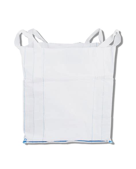 Open Top Flat Bottom 2 200 LBS ShopTough FIBC Bulk Bags