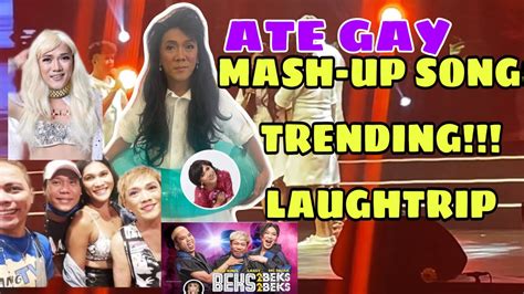 Mash Up Songs Trending Beks To Beks Concert Ang Galing Ni Ate Gay Mang Tv Youtube