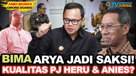 BEDA KELAS BIMA ARYA JADI SAKSI HERU LEBIH MANTAP ANIES CUMA BISA