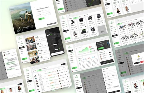 Bicycle service management web app UI Design by Harshana Gamage on Dribbble