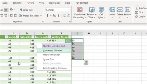 Fa Ons De Convertir Du Texte En Nombres Dans Excel