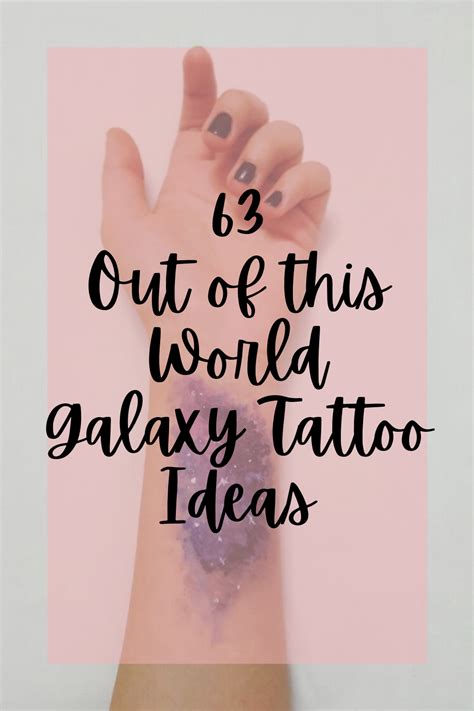 63 Galaxy Tattoo Ideas That Sparkle - Tattoo Glee