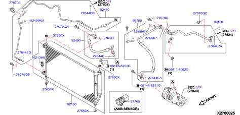 Nissan Altima Sedan Tech A C Condenser Lm B Genuine Nissan Part