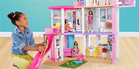 Barbie Dreamhouse Doll House Playset Barbie House With 75 Accesssories