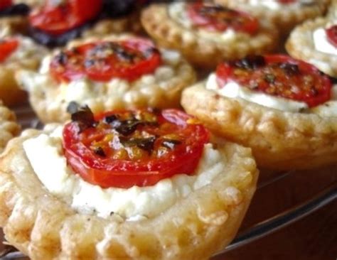 Recette Mini Tartelettes Aux Tomates Cerises Feta Et Basilic Pagawa