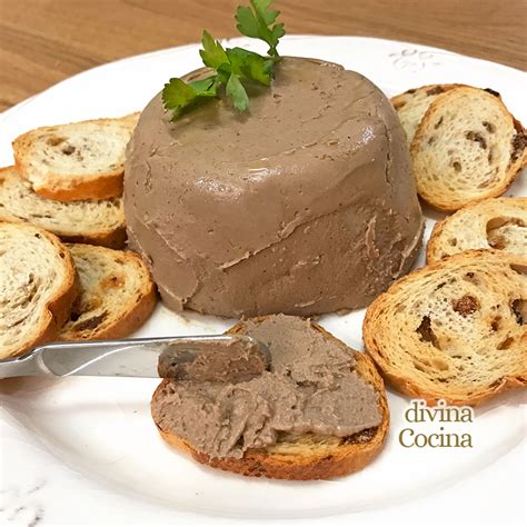 Paté de Higaditos de Pollo Casero Receta de DIVINA COCINA