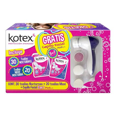 Toallas Femeninas Kotex Nocturnas Pzas Maxi Nocturna Pzas Y