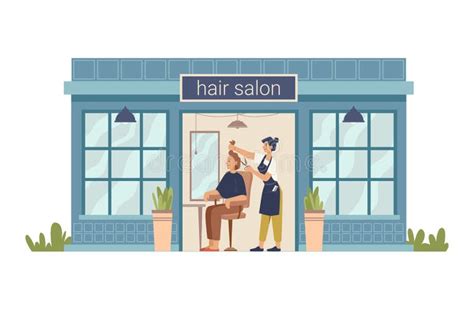 Hairdresser Facade Stock Illustrations 271 Hairdresser Facade Stock Illustrations Vectors