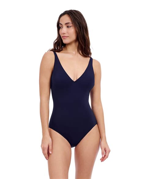 Profile By Gottex Tutti Frutti V Neck One Piece Swimsuit One Piece