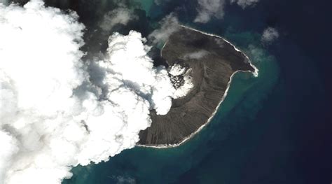 Tonga volcano eruption: Satellite images show extent of damage | World ...