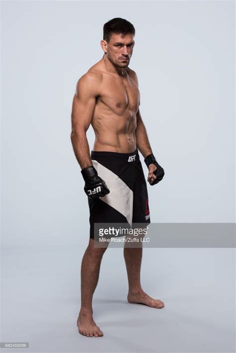 Demian Maia Of Brazil Poses For A Portrait During A Ufc Photo Session