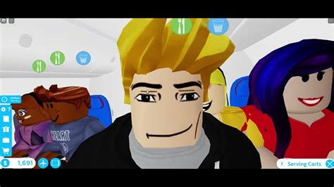 Roblox gameplay - Playing Cabin crew simulator - YouTube