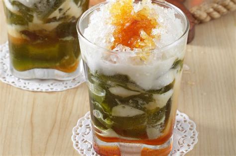 resep es cincau hijau gula merah  takjil tiktakid