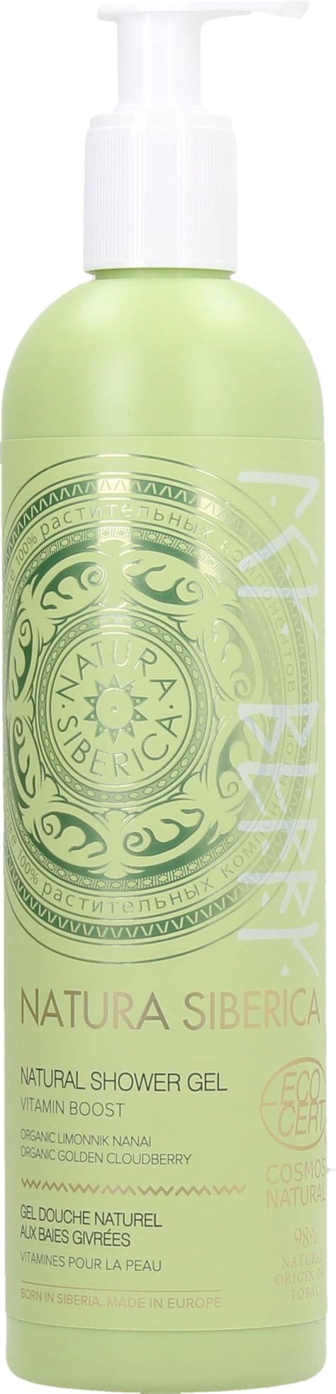 Natura Siberica Shower Gel Vitamin Boost, 400 ml - Ecco Verde Onlineshop