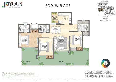 CRC Joyous 2 3 4 BHK Luxury Flats In Noida Extension