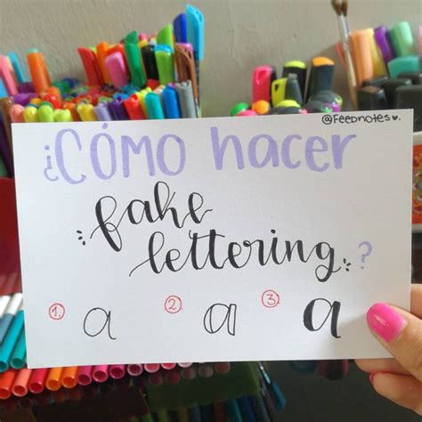 Alessa On Instagram Un Tutorial De Como Hacer Lettering En 3 Simples Pasos Deslizalo Y