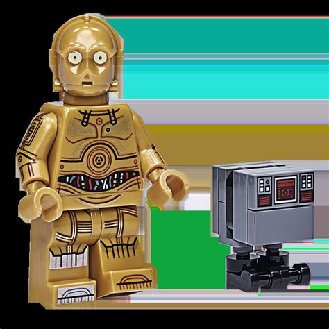 Revista LEGO Star Wars Nº 100 Figuras de C 3PO y droide de energía