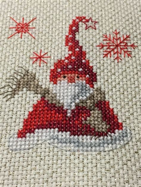 Pin By KARIN NORDNES On Jul Christmas Cross Stitch Bead Loom